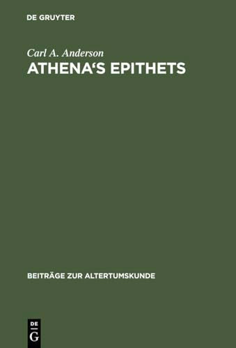 Athena's Epithets