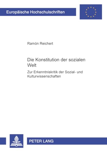 Die Konstitution Der Sozialen Welt
