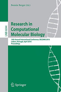 Research in Computational Molecular Biology 