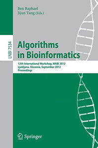 Algorithms in Bioinformatics 