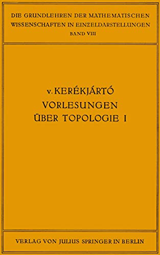 Vorlesungen uber Topologie