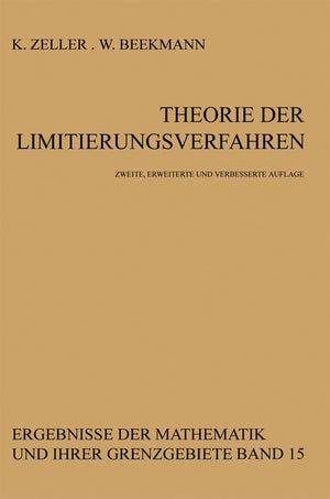 Theorie der Limitierungsverfahren