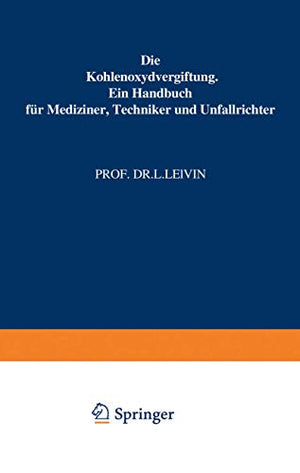 Die Kohlenoxydvergiftung