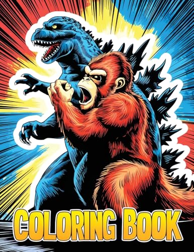 Godzilla vs King Kong Coloring book