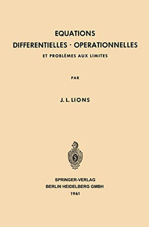 Equations Differentielles Operationnelles