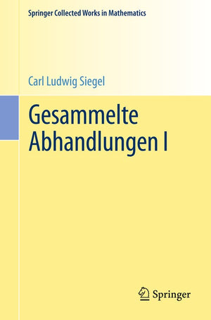 Gesammelte Abhandlungen I