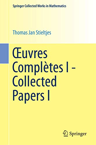 OEuvres Completes I - Collected Papers I