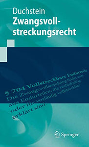 Zwangsvollstreckungsrecht 