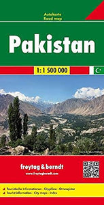 Pakistan Road Map 1:1 500 000 