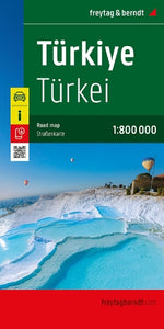 Turkey (Turkiye) Road Map 