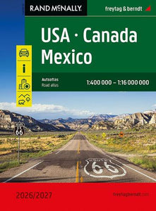 USA - Canada - Mexico Road Atlas 2026/2027 