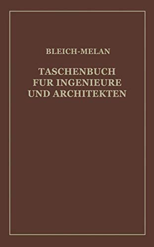 Taschenbuch für Ingenieure und Architekten