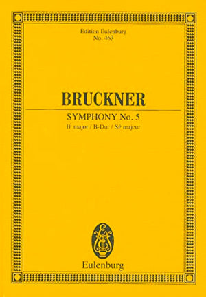 Symphony No.5 in Bb Major (Nowak Ed.) Miniature Score
