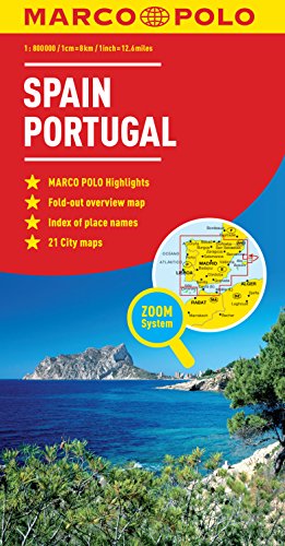 Spain & Portugal Map