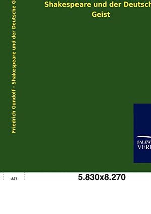 Shakespeare und der Deutsche Geist