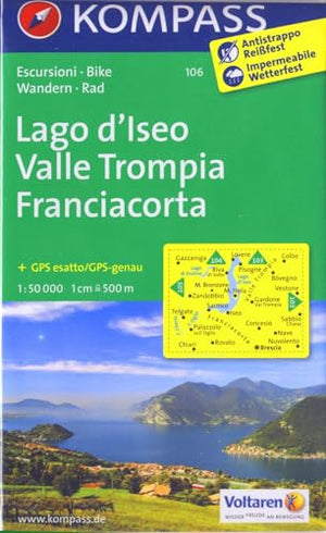 106 LAGO D'ISEO VALLE TROMPIA FRANCIACORTA (German Edition)