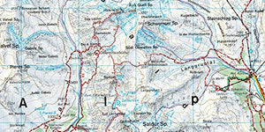 Vinschgau - Otztal Alps Hiking + Leisure Map 1:50 000 