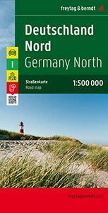 Germany North Road Map 1:500 000 