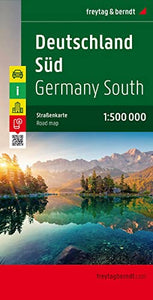 Germany South Road Map 1:500 000 