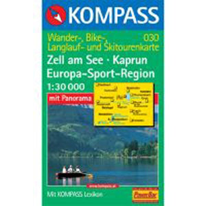 030: Zell am See - Kaprun Europa Sportregion 1:30, 000