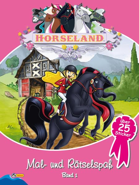 Horseland, Mal- und RätselspaÃŸ: Nelson Malbücher