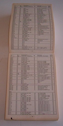 ECA Semiconductor reference tables, 2 volume set complete.