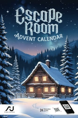 Escape Room Advent Calendar: 24 Tricky Puzzles for the Christmas Season (Logic, Brain Teasers & More)