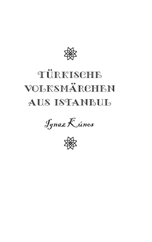 Turkische Volksmarchen aus Istanbul