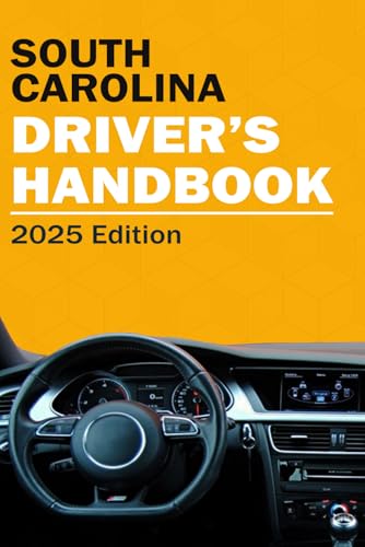 South Carolina Drivers Handbook - South Carolina Drivers License Handbook - Driving Book - Drivers License Book South Carolina