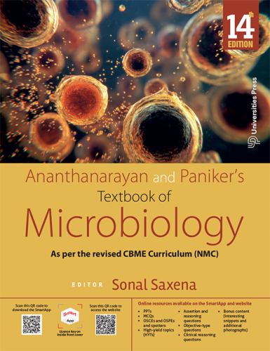 Ananthanarayan and Paniker's Textbook of Microbiology