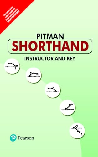 Pitman Shorthand Instructor and Key