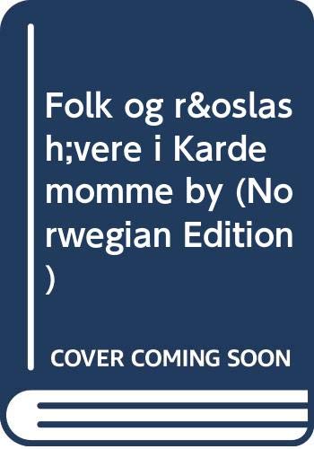 Title: Folk og rvere i Kardemomme by Norwegian Edition