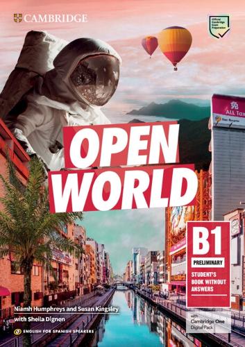 Open World Preliminary Student's Book without Answers with Digital Pack English for Spanish Speakers