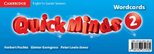 Quick Minds Level 2 Wordcards Spanish Edition 