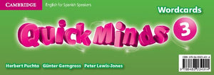 Quick Minds Level 3 Wordcards Spanish Edition 