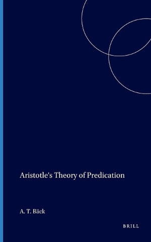 Aristotle's Theory of Predication