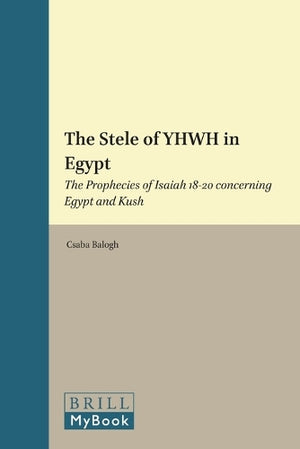 The Stele of YHWH in Egypt