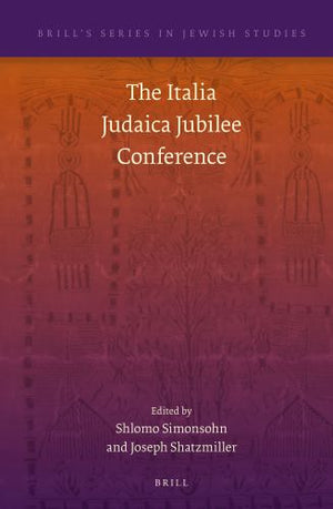 The Italia Judaica Jubilee Conference