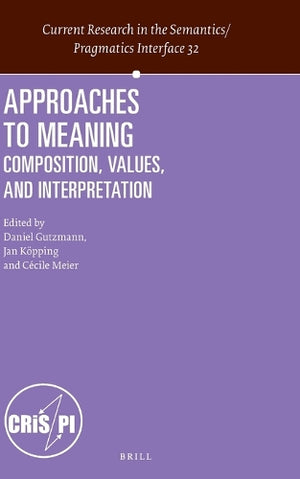 Approaches to Meaning