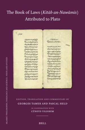 The Book of Laws (Kitāb an-Nawāmīs) attributed to Plato