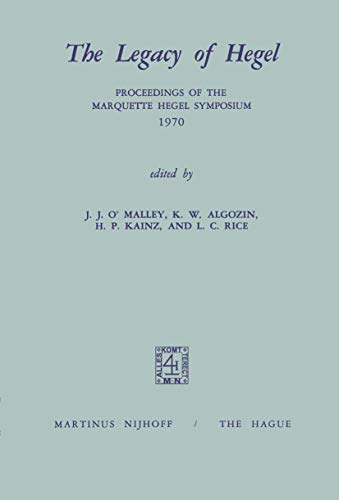 The Legacy of Hegel