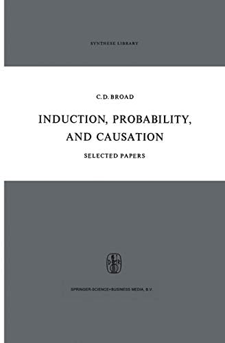 Induction, Probability, and Causation