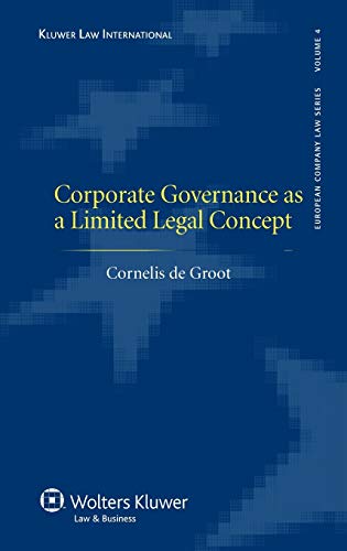 Corporate Governance as a Limited Legal Concept