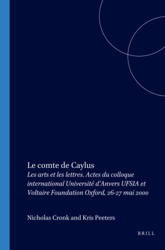 Le Le comte de Caylus