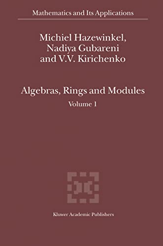 Algebras, Rings and Modules