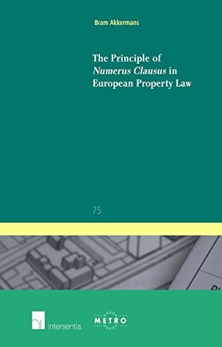 The Principle of Numerus Clausus in European Property Law