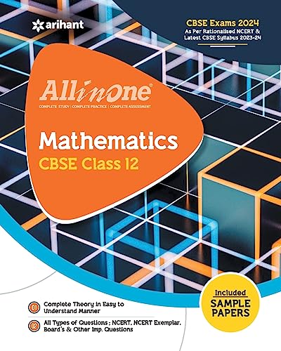 All In One Class 12th Mathematics for CBSE Exam 2024