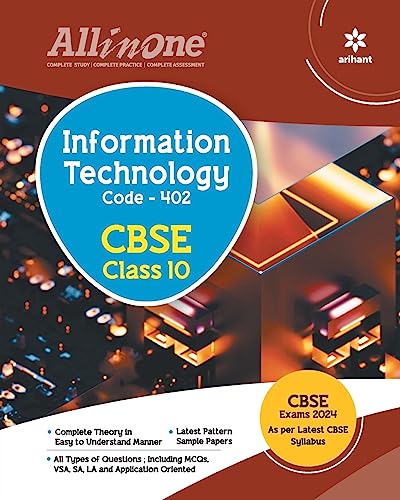 All In One Class 10th Information Technology for CBSE Exam 2024