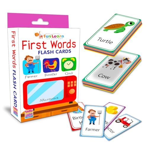 First Words 30 Flash Cards Box: First Words 30 Flash Cards Box By Garg ...