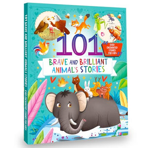 Hellofriend Books 101 Brave And Brilliant Animals Stories (Ever Enchanted Stories For Kids): 101 Brave And Brilliant Animals Stories